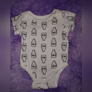 Little Treasure Milk Onesie